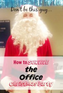 tips to survive the office Christmas Party