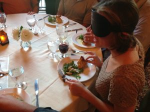 Unique Blindfolded Dining Experience